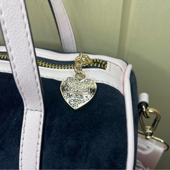 Juicy Couture Queen of Everything Mini Barrel in Liquorice/Powder B - Picture 4 of 5